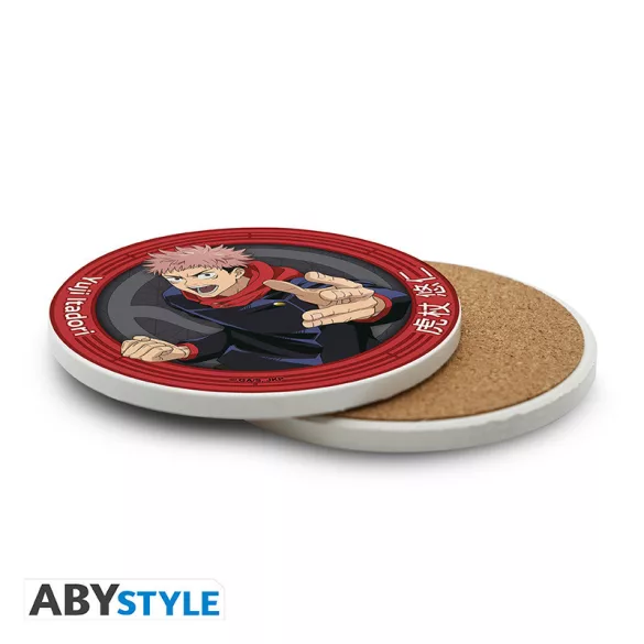 Jujutsu Kaisen - Ceramic Coasters "Yuji Itadori"