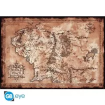 LORD OF THE RINGS - Poster Maxi 91.5x61 - Map-ABYDCO224
