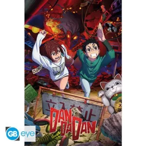 DAN DA DAN - Poster Maxi 91.5x61 - Key art Momo & Okarun-GBYDCO699
