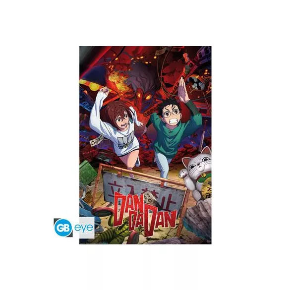 DAN DA DAN - Poster Maxi 91.5x61 - Key art Momo & Okarun-GBYDCO699