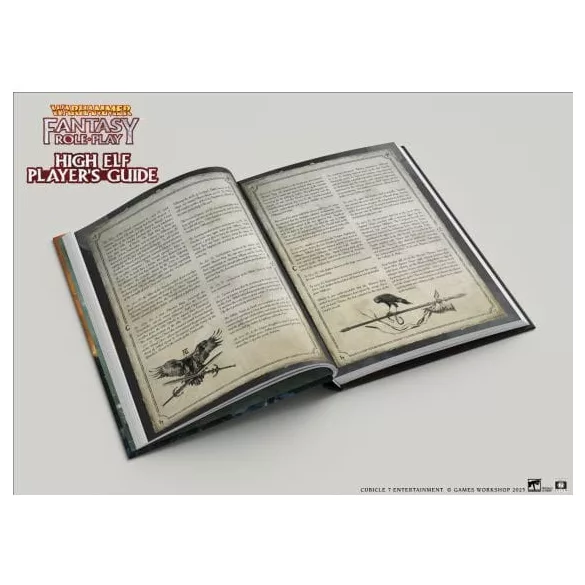 Warhammer Fantasy Roleplay High Elf Players Guide Collectors Edition - angol nyelvű kiadás