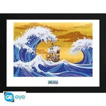 ONE PIECE - Framed print "Thousand Sunny" (30x40)-GBYDCO039