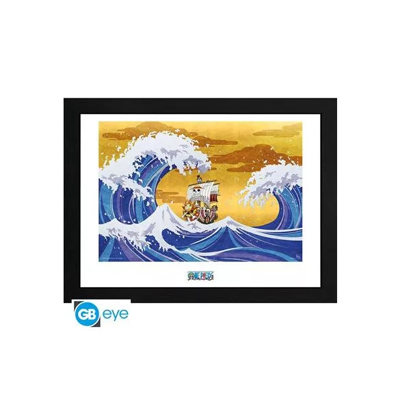 ONE PIECE - Framed print "Thousand Sunny" (30x40)-GBYDCO039