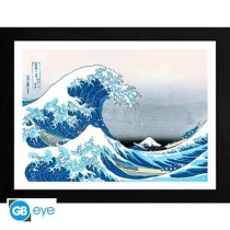 HOKUSAI - Framed print "Great Wave" (30x40)-GBYDCO326