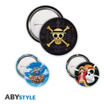 ONE PIECE - Badge Pack - Skull & Luffy-ABYACC556