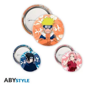 NARUTO - Badge Pack - Naruto, Sasuke, Sakura-ABYACC575