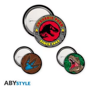 JURASSIC PARK - Badge Pack - Logo T-Rex-ABYACC582