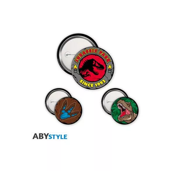 JURASSIC PARK - Badge Pack - Logo T-Rex-ABYACC582