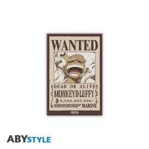 ONE PIECE - Standard Magnet - Wanted Luffy-ABYMGN035