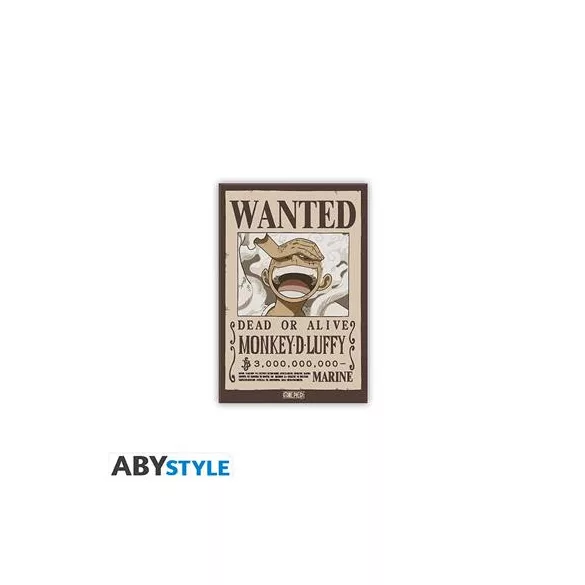 ONE PIECE - Standard Magnet - Wanted Luffy-ABYMGN035