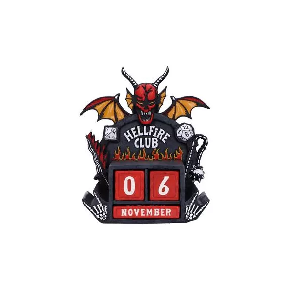 Stranger Things Hellfire Club Perpetual Calendar-B7350C25