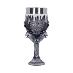 Game of Thrones House Stark Goblet Wine Glass 17.5cm-B3701J7