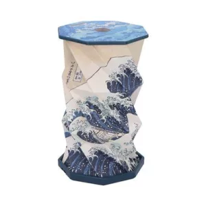 The Great Wave Off Kanagawa Foldable Lamp Rechargeable USB Powered 21cm-B7316C25
