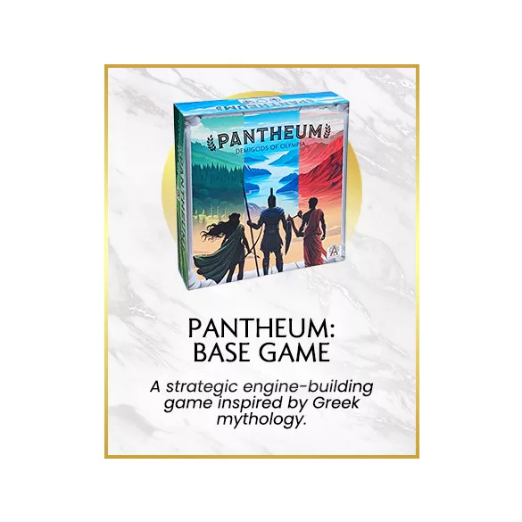 Pantheum társasjáték - angol nyelvű kiadás