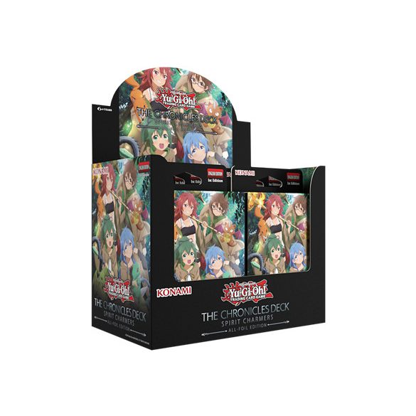 YGO - The Chronicles Deck: Spirit Charmers Display (8 Decks) - EN-YGO-CDSC-EN