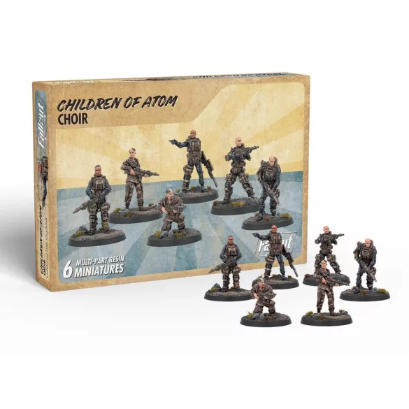 Fallout: Miniatures - Children of Atom: Choir miniatűra szett, angol kiadás