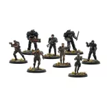 Fallout: Miniatures - Brotherhood of Steel Core Set (Plastic) - angol kiadás