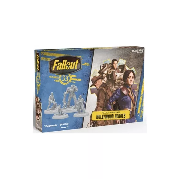 Fallout Miniatures: Hollywood Icons miniatűra szett (Amazon TV Show Tie-in, angol kiadás)