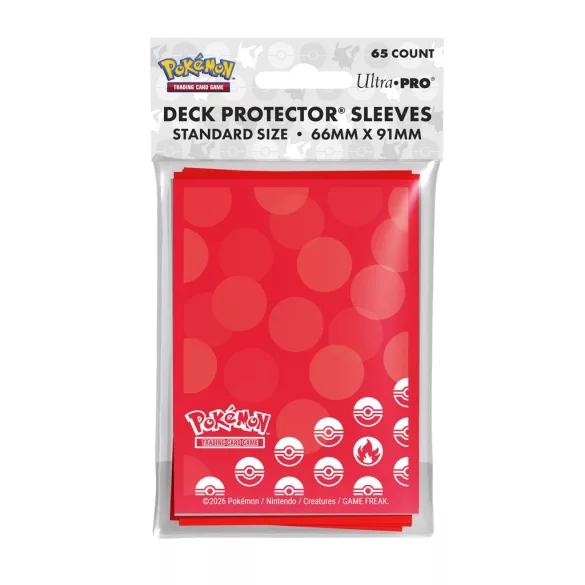 UP - Energy - Fire Type 65ct Deck Protector Sleeves for Pokémon-16743