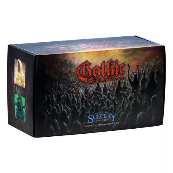 Sorcery TCG: Gothic – The Prophets of Doom előre összeállított pakli szett (4 pakli, angol kiadás)