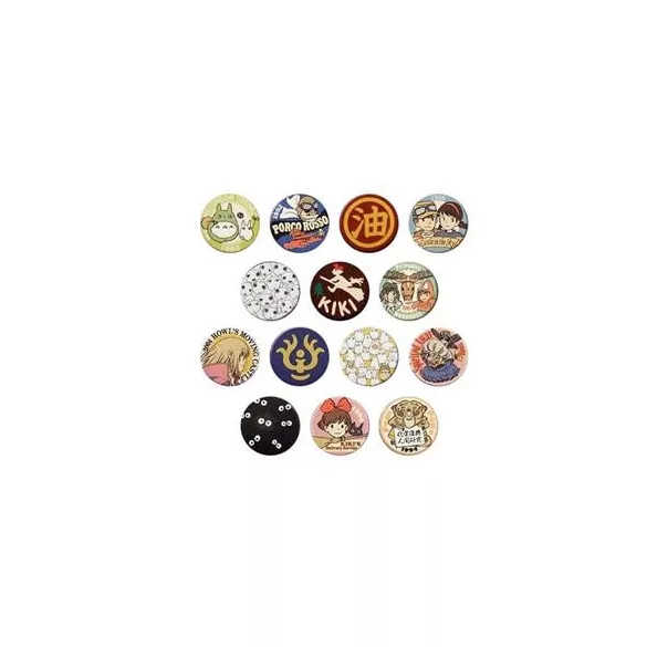 Studio Ghibli - Mystery Badge Blue Collection (CDU of 14)-MOVIC-65324
