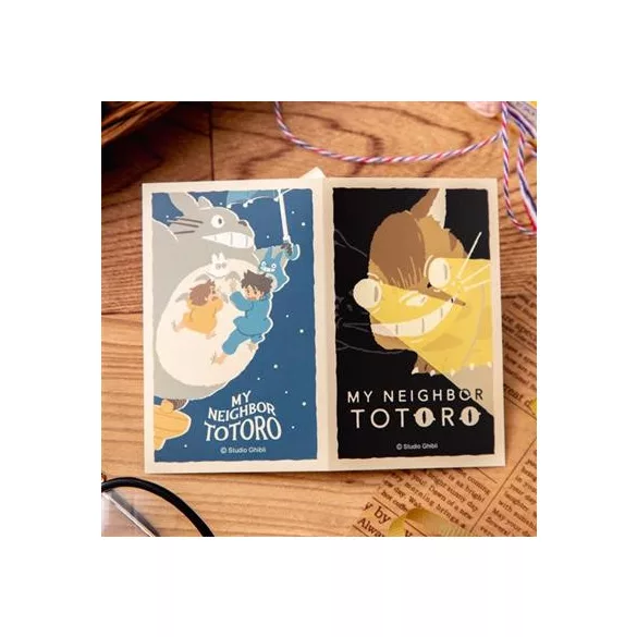 My Neighbor Totoro - Retro Stickers Catbus & Flying Totoro-MOVIC-78461