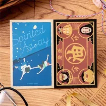 Retro Stickers Chihiro and Haku & Aburaya - Spirited Away-MOVIC-78464