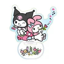 Kuromi & My Melody - Holograpic Acrylic Standee - 8x6cm-SAN-ACL-04628