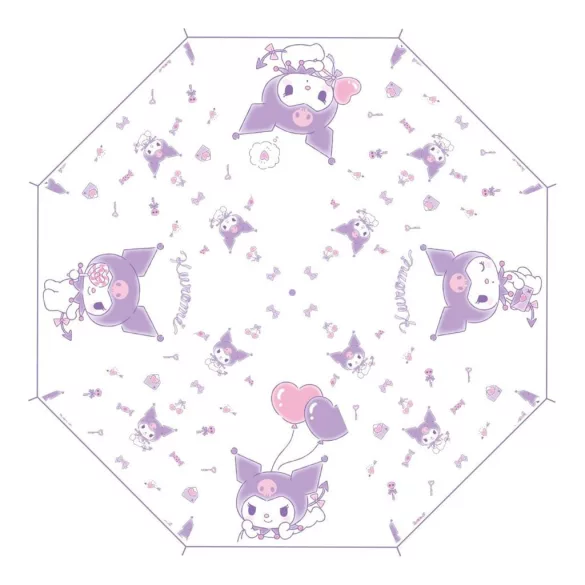 Kuromi - Transparent Cane Umbrella - Kawaii-SAK70435