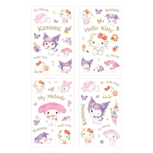 Hello Kitty & Friends - Sticker Set 01 - Pastel Vivid-SAN-STK-03959
