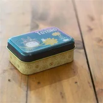 My Neighbor Totoro - Small Metal Box - Totoro Flower-SEISEN-14709