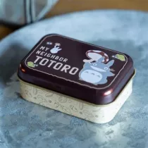 My Neighbor Totoro - Small Metal Box - Totoro Mushroom-SEISEN-14708