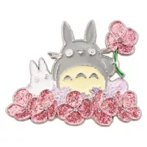 My Neighbor Totoro - Metal Brooch - Big and Small Totoro-SEISEN-14700