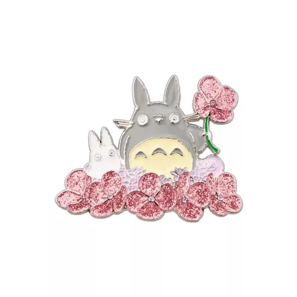 My Neighbor Totoro - Metal Brooch - Big and Small Totoro-SEISEN-14700