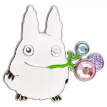My Neighbor Totoro - Metal Brooch - Small Totoro-SEISEN-14699