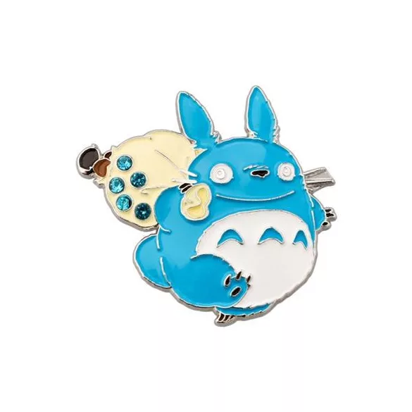 My Neighbor Totoro - Metal Brooch Middle Totoro-SEISEN-14698