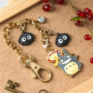 My Neighbor Totoro - Charm Chain Big Totoro & Mushroom-SEISEN-14673