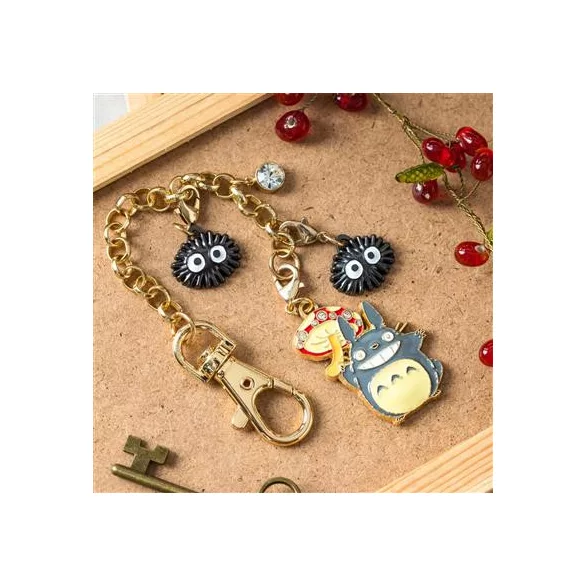 My Neighbor Totoro - Charm Chain Big Totoro & Mushroom-SEISEN-14673