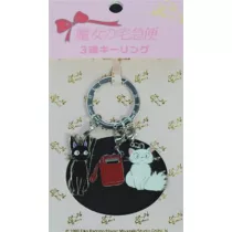 Kiki's Delivery Service - Metal Key Holder Kiki & Lily & Telephone-SEISEN-14648