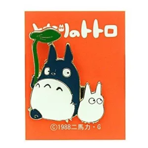 My Neighbor Totoro - Pins Small and Middle Totoro with leaf-SEISEN-14577