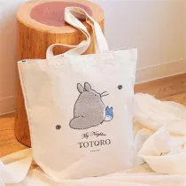 My Neighbor Totoro - Embroidered Tote Bag - Walking Away-BENELIC-48321