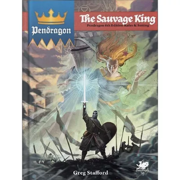 Pendragon: The Sauvage King szerepjáték kalandgyűjtemény - angol kiadás