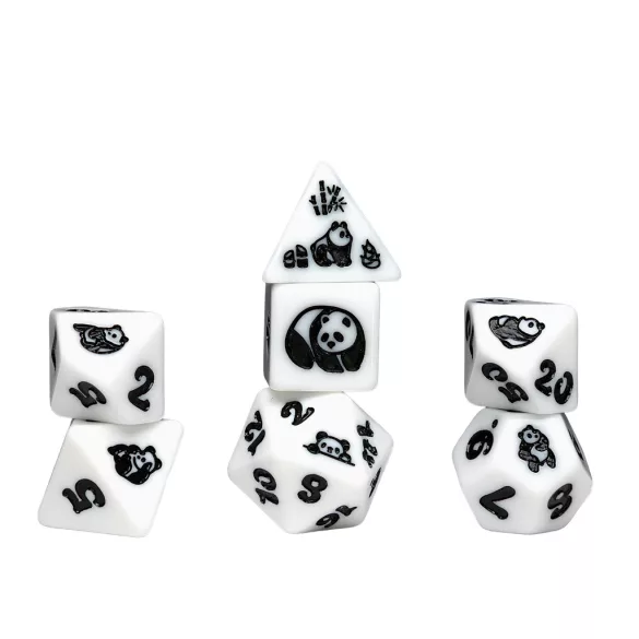 Sirius Dice - Animal Dice Set - Moon Panda-SDZ0026-02