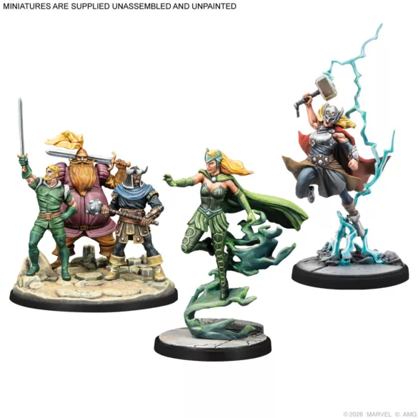 Marvel Crisis Protocol - Asgardians Starter Set - EN-MCP64en