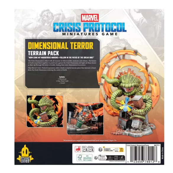 Marvel Crisis Protocol - Dimensional Terror Terrain Pack - EN/SP/FR-MCP11