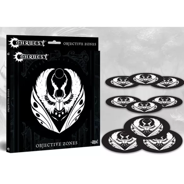 Conquest Objective Zones - Weaver Courts Logo, 9 db-os zónaszett