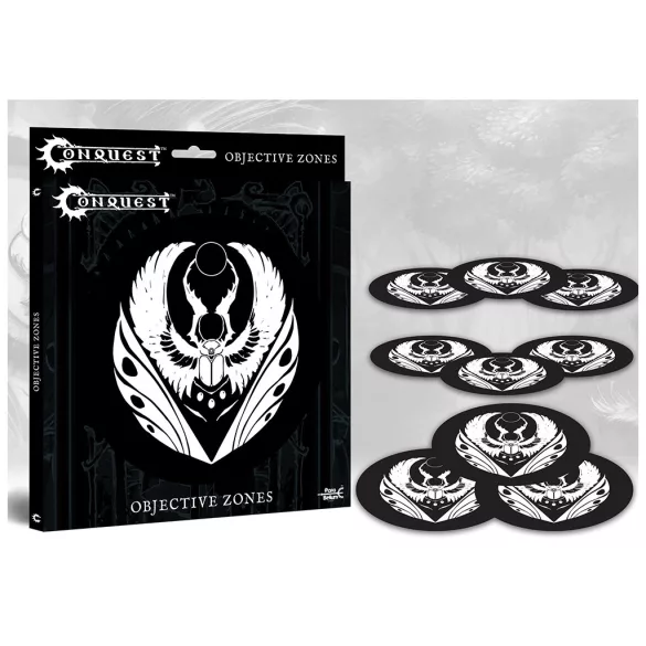 Conquest Objective Zones - Weaver Courts Logo, 9 db-os zónaszett