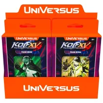UniVersus CCG: The King of Fighters XV Challenger Series Display (4 pakli) - angol kiadás