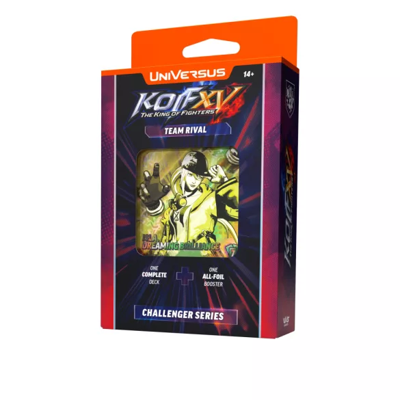 UniVersus CCG: The King of Fighters XV Challenger Series Display (4 pakli) - angol kiadás