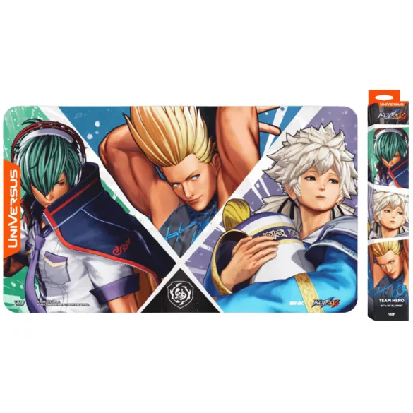 UniVersus CCG: The King Of Fighters Xv: Challenger Series Team Hero Playmat